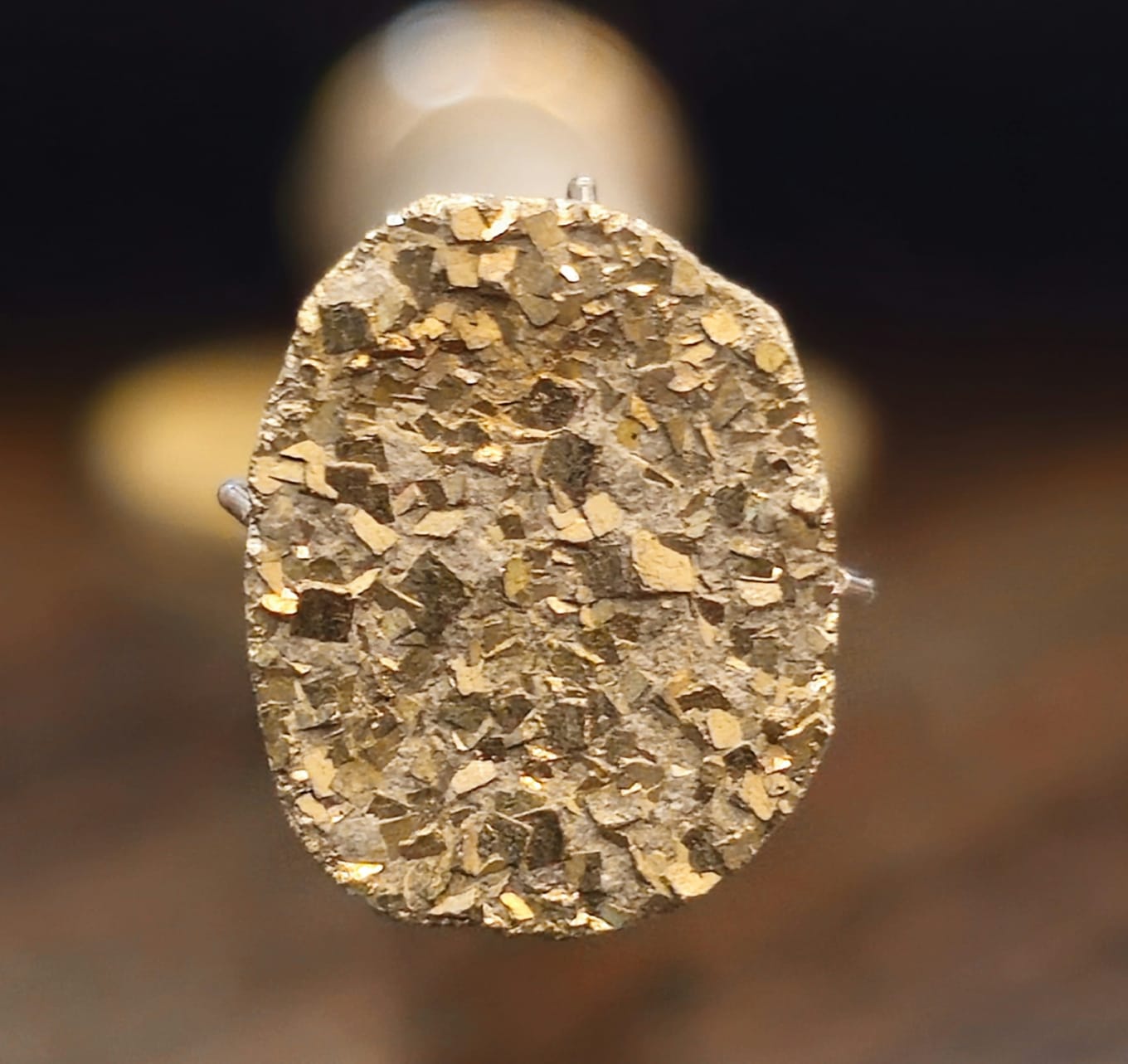 PYRITE UNPOLISHED SURFACE