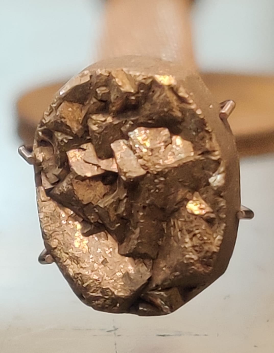PYRITE UNPOLISHED SURFACE